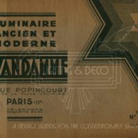 PAIRE D'APPLIQUES DOUBLES ART DÉCO LOUIS VANDAMME - EJG / EZANVILLE – Image 10