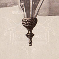 PAIRE D'APPLIQUES ART DÉCO M. HUDRY/DEGUÉ BRONZE ARGENTÉ ET VERRE MOULÉ-PRESSÉ – Image 12