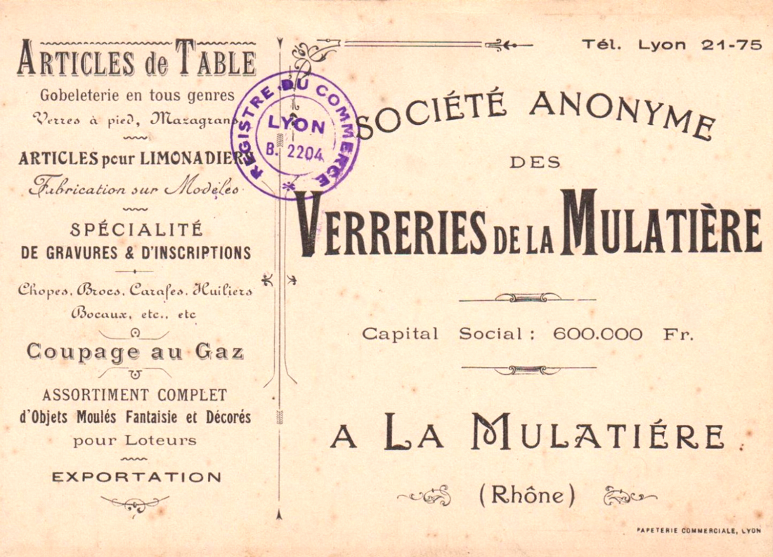 MULATY : LAMPE ART DÉCO EN FERRONNERIE D'ART AVEC DÔME EN PÂTE DE VERRE BLANC ET BLEU – Image 9